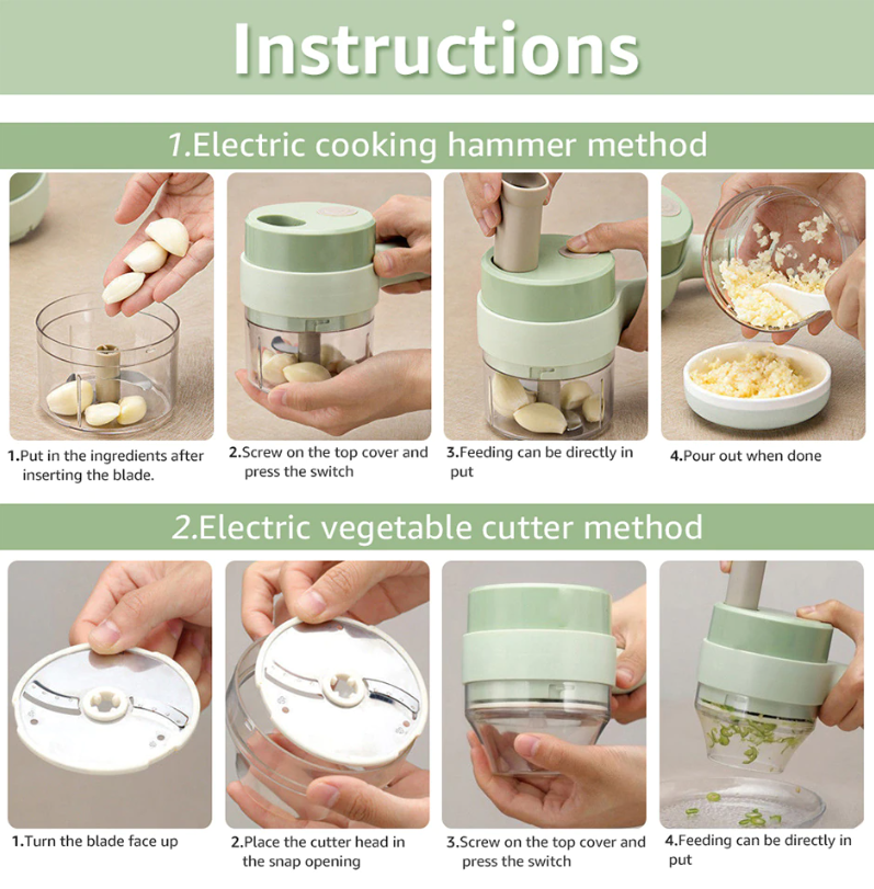 Hand-held Food Processor