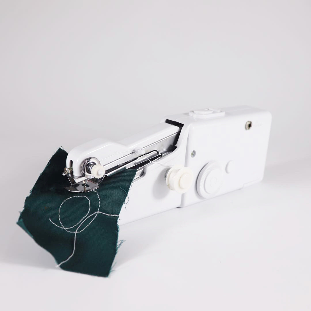 Hand-held Portable Sewing Machine White