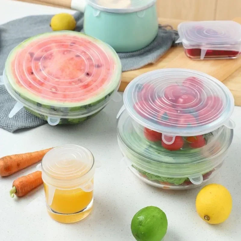 Reusable Stretch Lid Set (6pcs)