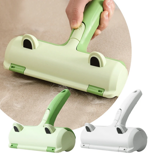 Pet Sticky Hair Remover White Classic and Green Frog